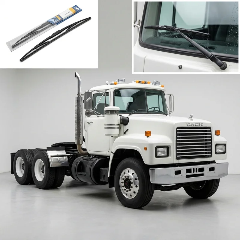 Driver Side Wiper Blade for Mack MS300T Mid-Liner (1981 - 1996) - 1